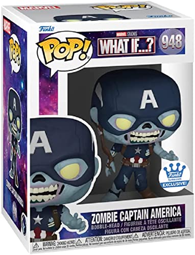 Funko Marvel What If...? Pop! Zombie Captain America #948 Exclusive