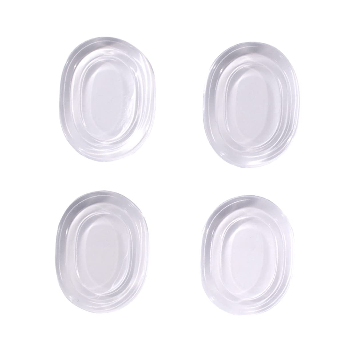 ibasenice 60piezas Almohadillas Silenciadoras De De Gel De Transparentes Reducción De Para Tambores y Percusión Control De