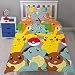 Pokémon Catch UK Single/US Twin Rotary Duvet Cover and Pillowcase Set
