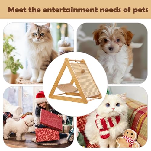 Griffoir pour chat idéal en appartement et petits espaces clos