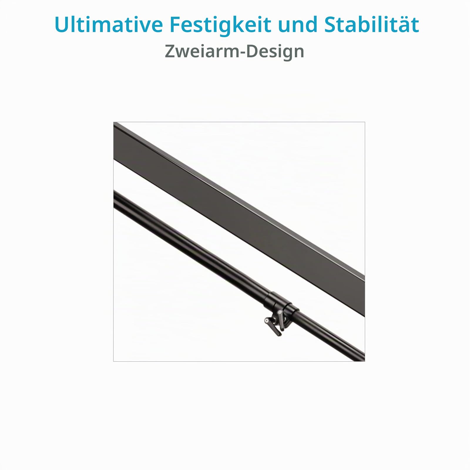 Proaim 10 'Wave-2 Jib Crane für Kamera/Gimbals/Pan Neigköpfe. Beinhaltet eine 100 -mm -Schüssel mit 75 -mm -Schüsseladapter. Für DSLR-Videokamera-Setups von bis zu 25 kg / 55 lb (P-WV-2PL)