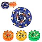 NGOKPYD 4PCS Gyro Fidget Spinners for Adults Set Anxiety Relief Hand Gyroscope with Collision Fireworks Eliminating Boredom Time Desk Fidgets Cool Spinning Tops Game Sensory Toys