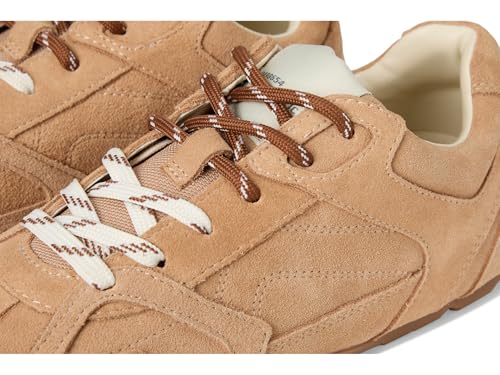 Steve Madden Women's Aziel Sneaker, Sand Suede, 7