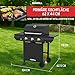 Nexgrill Classic 3-Brenner Gasgrill – Kompakter Outdoor-Gas grill mit porzellanbeschichteten Gusseisenrosten, Even-Heat-System – Garten, Balkon & BBQ-Events