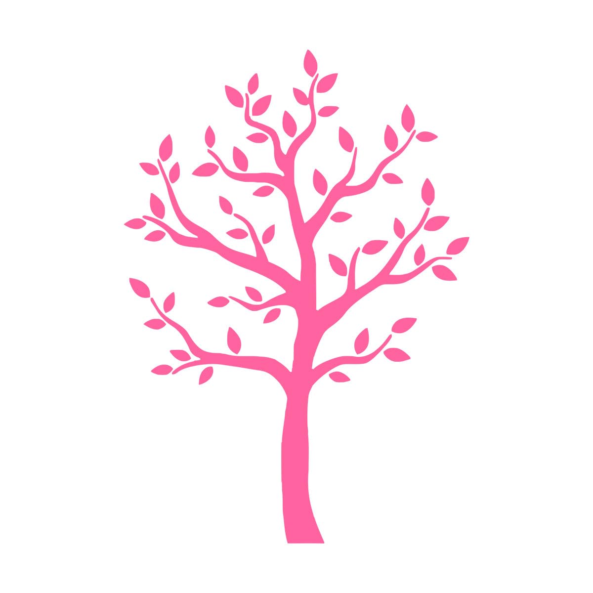 Black Tree Wall Decals - The Easy to Apply Yet Amazing Decoration for Your Home Plant Wall Sticker for Baby Bedroom Large - 78x112cm — image 1