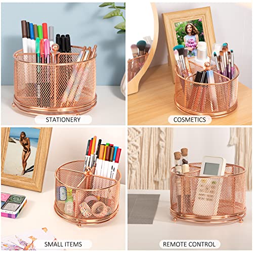 Portapenne Rotante 4 Griglia Multifunzionale