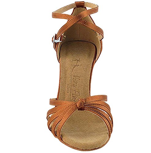 Very Fine Women's Ballroom Dance Shoes Tango Wedding Salsa Shoes Sera6005EB Comfortable Dance Shoes 3"[Bundle of 5]3