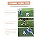 BESPORTBLE Soccer Juggle Bag for Boys and Girls Football Training Equipment Circling Belt for Enhanced Passing Receiving and Control Skills Black