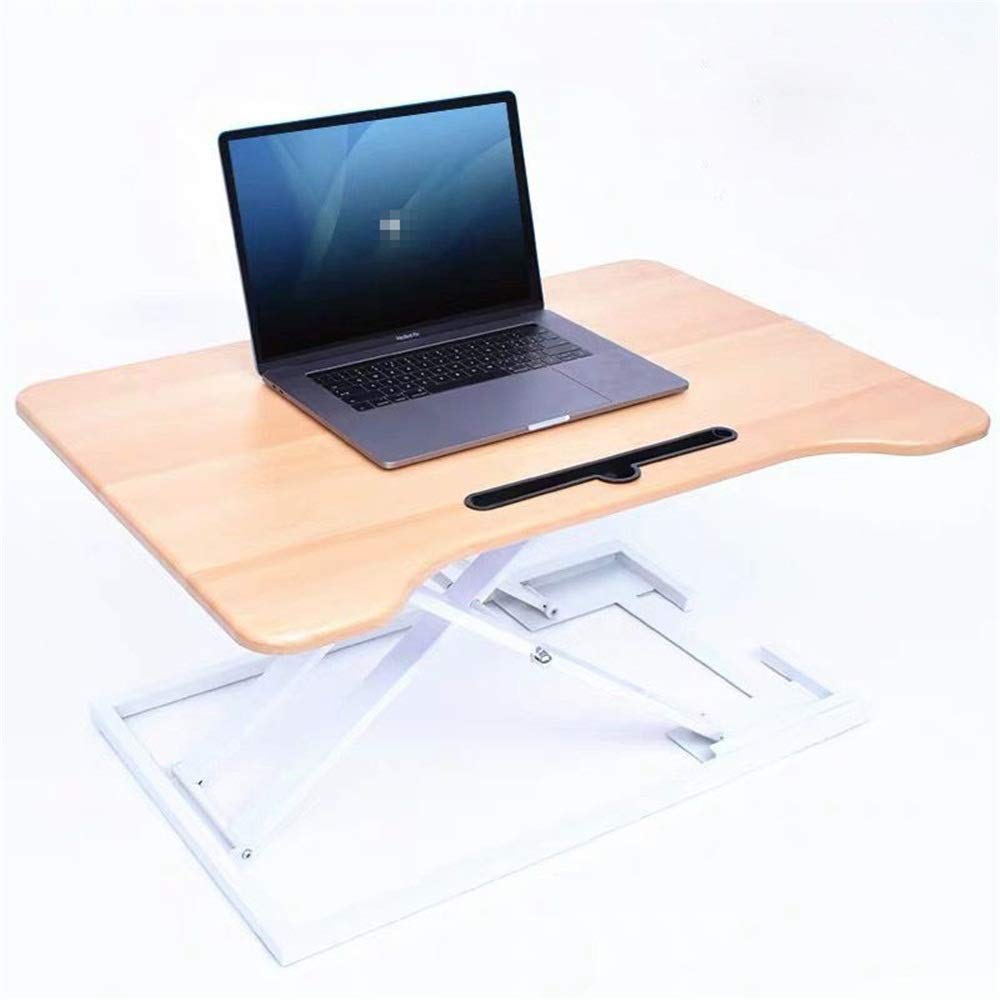 CGCSYZ Height-Adjustable Standing Desk Converter - Ergonomic Sit-Stand Desktop Workstation for Monitors & Laptops - D2 One Size All Workstations (D2 One Size)