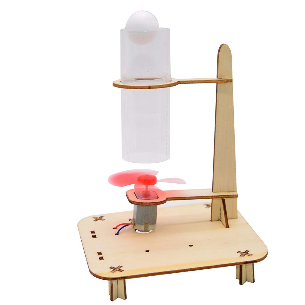 Cuteam Ball Blowing Machine, Children DIY Ball Blowing Machine Toy Science Projec-t Experiment Education Model