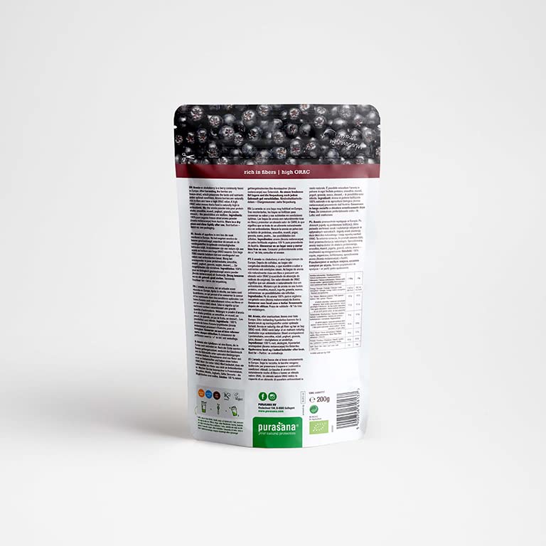 Aronia powder 200 g BIO I organic I superfood I shake and smoothie I berry powder