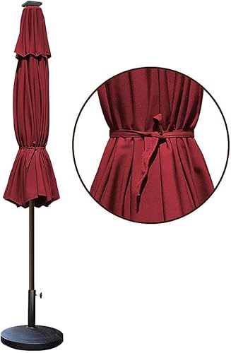 Miniatura 7 de EliteShade - Sombrilla solar de 9 pies  2.74 metros, con 80 luces LED para patio, mesa al aire libre, con ventilación y cubierta que no se decolora