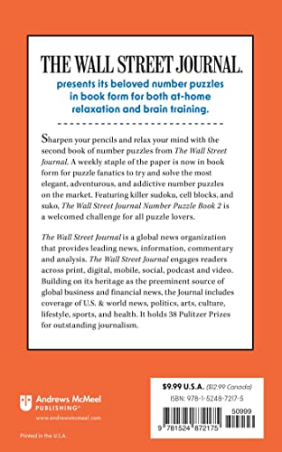The Wall Street Journal Number Puzzle Book 2: 200 Puzzles - Image 2