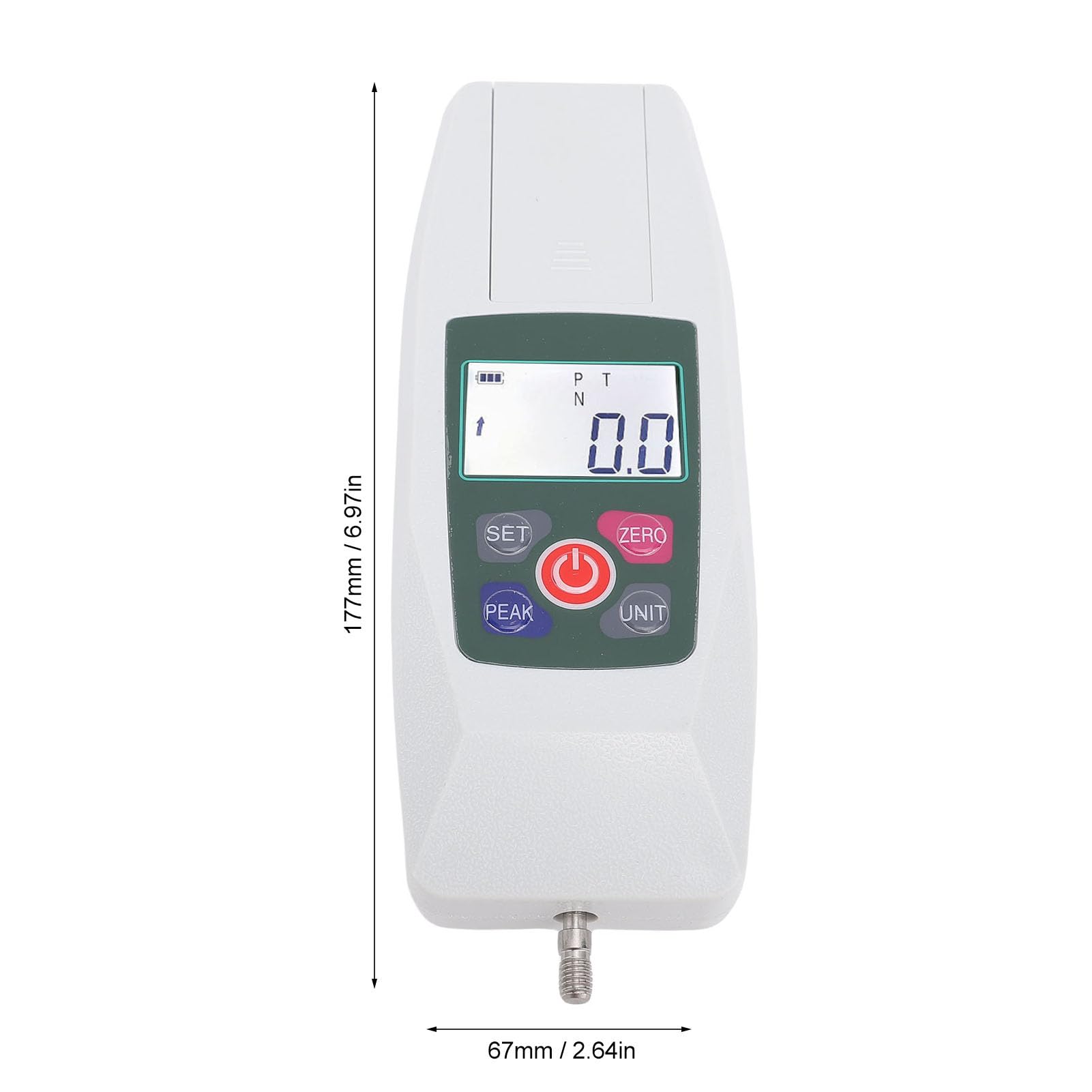 Misurazioni di Digitale, Metro per la 500n Push Digital Pull Feme Retroilluminato LCD Auto Spegnimento Dynamometer per Spinta Digitale per Controllo di qualità e