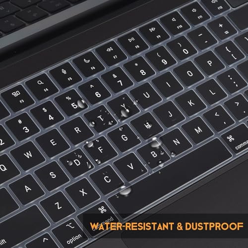 Image of Gear Guard Keyboard Cover Skin Protector Compatible With Macbook Neo 2026 13inch A3404 (Black)