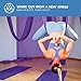 Aum Active Aerial Silks Yoga Hammock & Swing for Home, Inversion Exercises, Starter Kit for All Levels