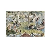 Amazon.co.jp: Carl Larssonカール・ラーション 名画の数々ポスター