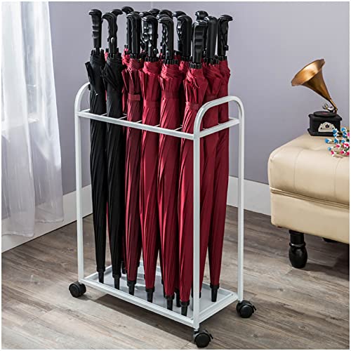 Support de rangement pour parapluies 18 trous en fer blanc
