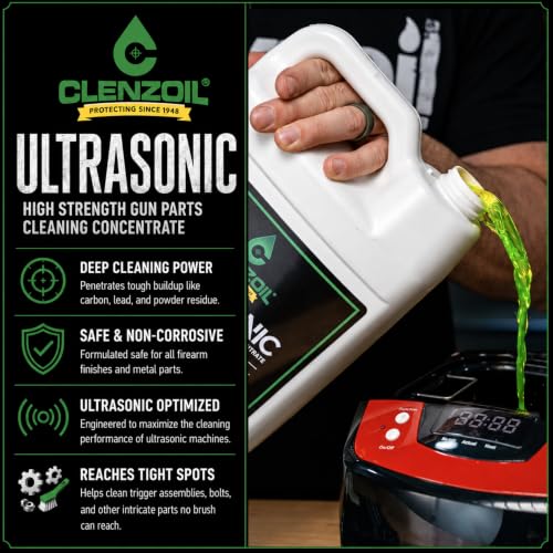 Image of Clenzoil Ultrasonic Cleaner 1 Gallon Concentrate - Firearms, Dilutes 1:5