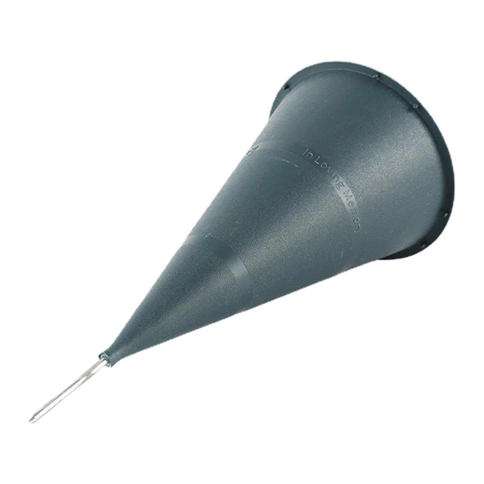 Yixannx Stylish Cone Cemetery Vase Conical Vase Graveyard Metal Spikes Stunning Centerpieces Modern Flower Arrangements For Special Events Conical Graveyard With Metal Ground Spikes
