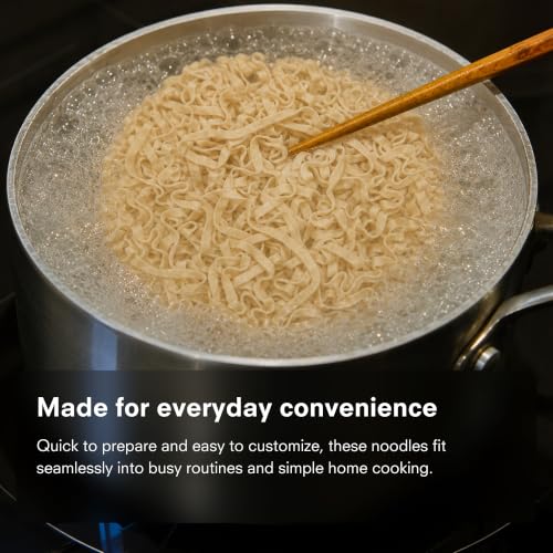 Image of Public Goods Ramen Noodles | Brothless Vegan & Vegetarian Instant Ramen | Healthy, High Protein Asian Noodle | Preservative Free | No Added MSG | Sesame Paste (10 Pack)