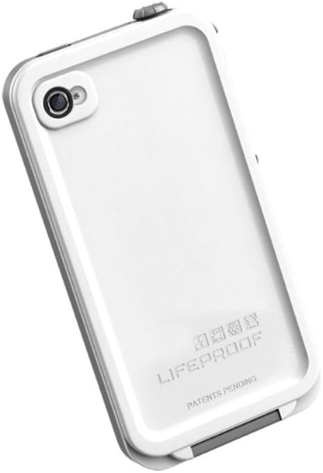 LifeProof FRĒ iPhone 4/4s Waterproof Case - Retail Packaging - WHITE/GREY