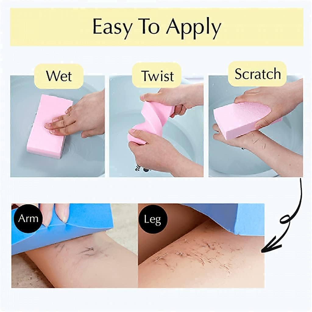 EPISKEY® Ultra Soft Exfoliating Sponge | Asian Bath Sponge For Shower | Japanese Spa Cellulite Massager | Dead Skin Remover For Body | Face Scrubber for Women and Men (Pack Of 1) (SPONG) 1