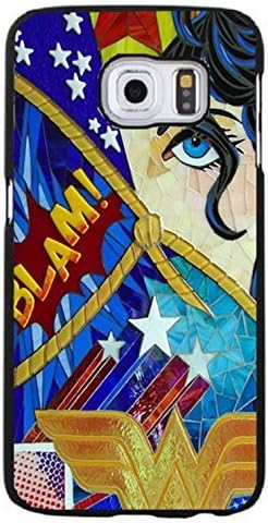 Blam Pattern Wonder Woman Phone Case Cover For Samsung Galaxy S6 Edge Plus Superman Comic