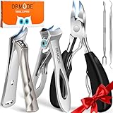 Coupe ongle professionnel, pince coupe ongle pied pour ongles épais pour personnes âgée...