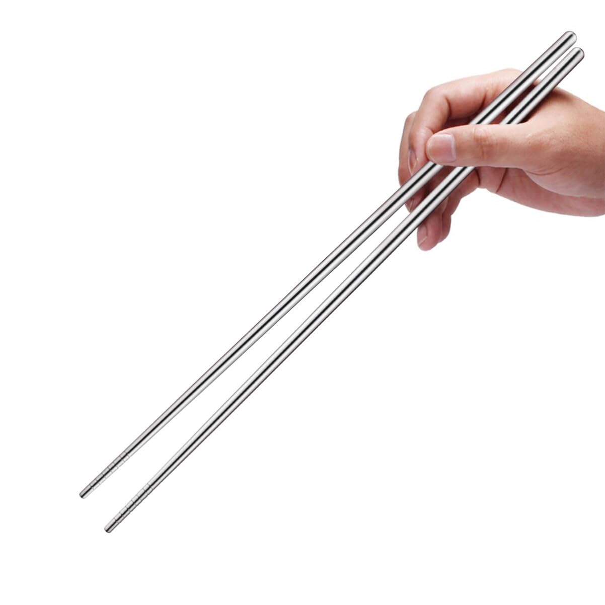Long Cooking Chopsticks, Stainless Steel 36cm