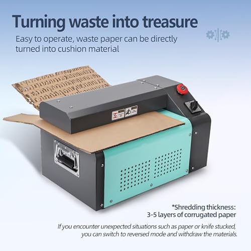 TEAFIRST Recyclable Cardboard Cutting Shredder Machine 110V 350mm の商品画像 1