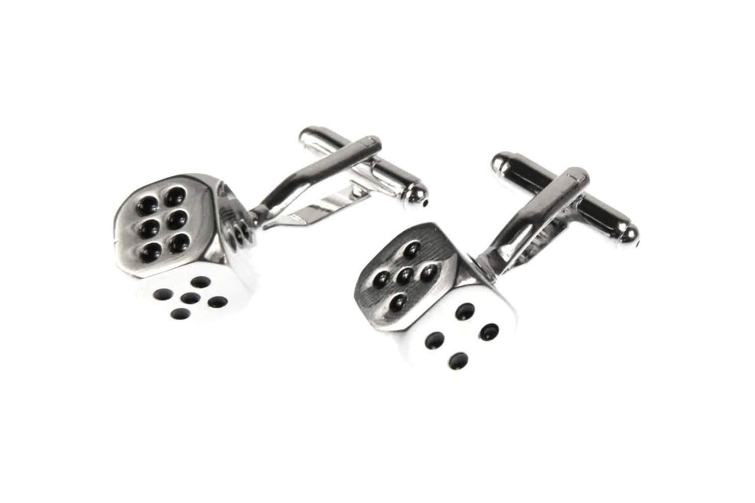 Boutons De Manchette Rasoir Miniblings - Lames De Rasoir Dans Boîte En Bois - Métal, Diamètre 25 Mm - Cadeau Homme Original