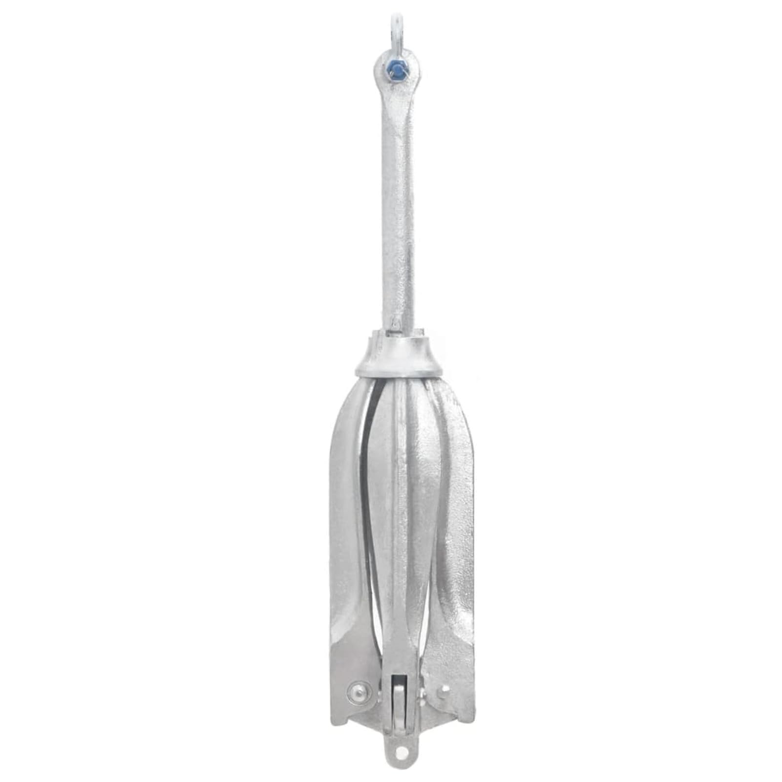 Gecheer Ancora Pieghevole con Corda Argento 10 kg in Ferro Malleabile,P94279