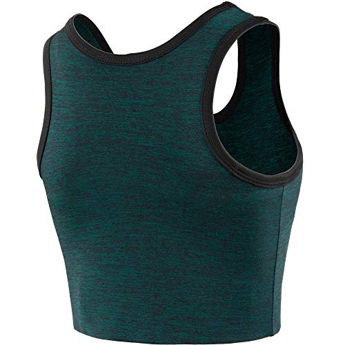 XUJI 3 Rows Central Clasp Chest Binder Tank Top2