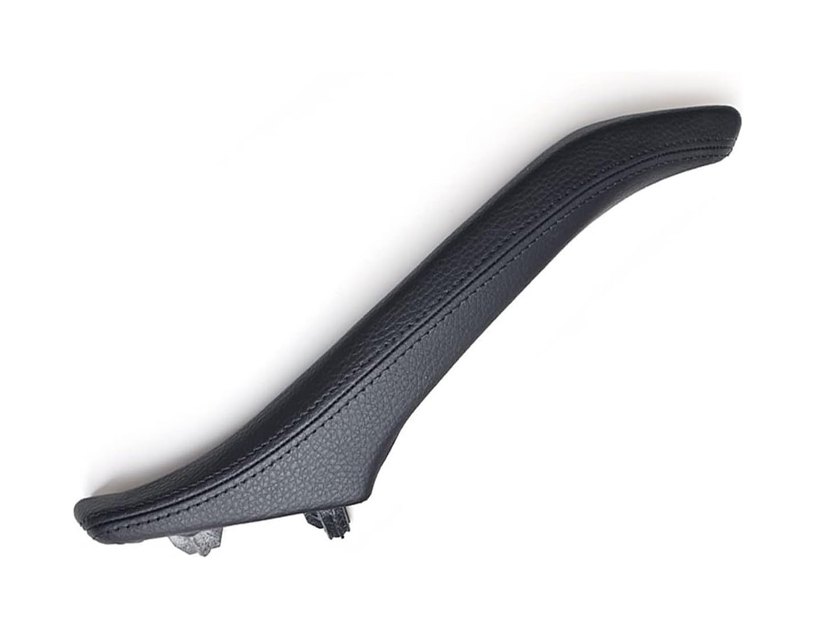 FANGZIQF Inner Door Pull Handles Left Right Interior Passenger Door Leather Pull Handle Assembly for 5 Series F10 F11 F18 520i 523i 525i 528i 535i(Left Black)
