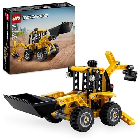 LEGO Technic Backhoe Loader Building Set Cover
