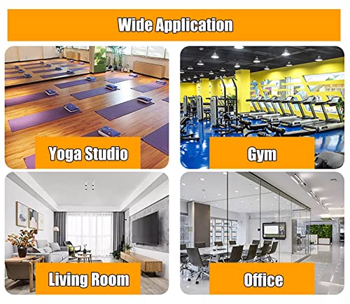 Soporte para esterilla de yoga con ruedas, estante portátil para mancuernas, organizador de almacenamiento vertical para gimnasio en casa, soporte de ahorro de espacio para rodillos de espuma y equipo