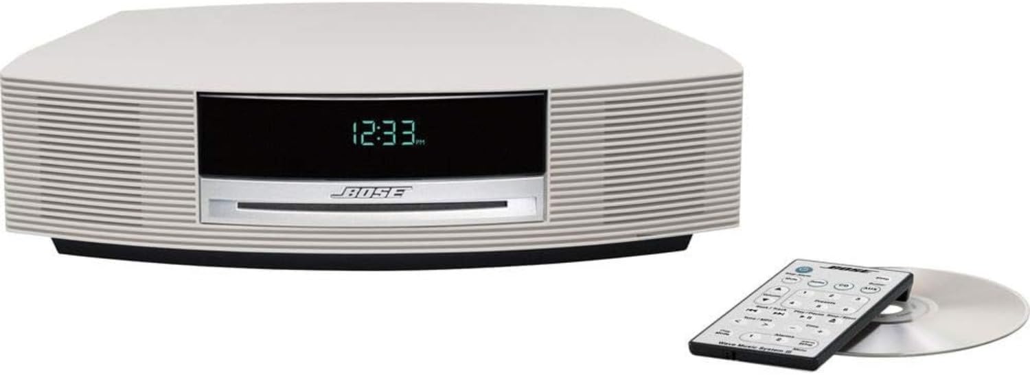 Bose Wave Music System – Platinum White (Renewed)