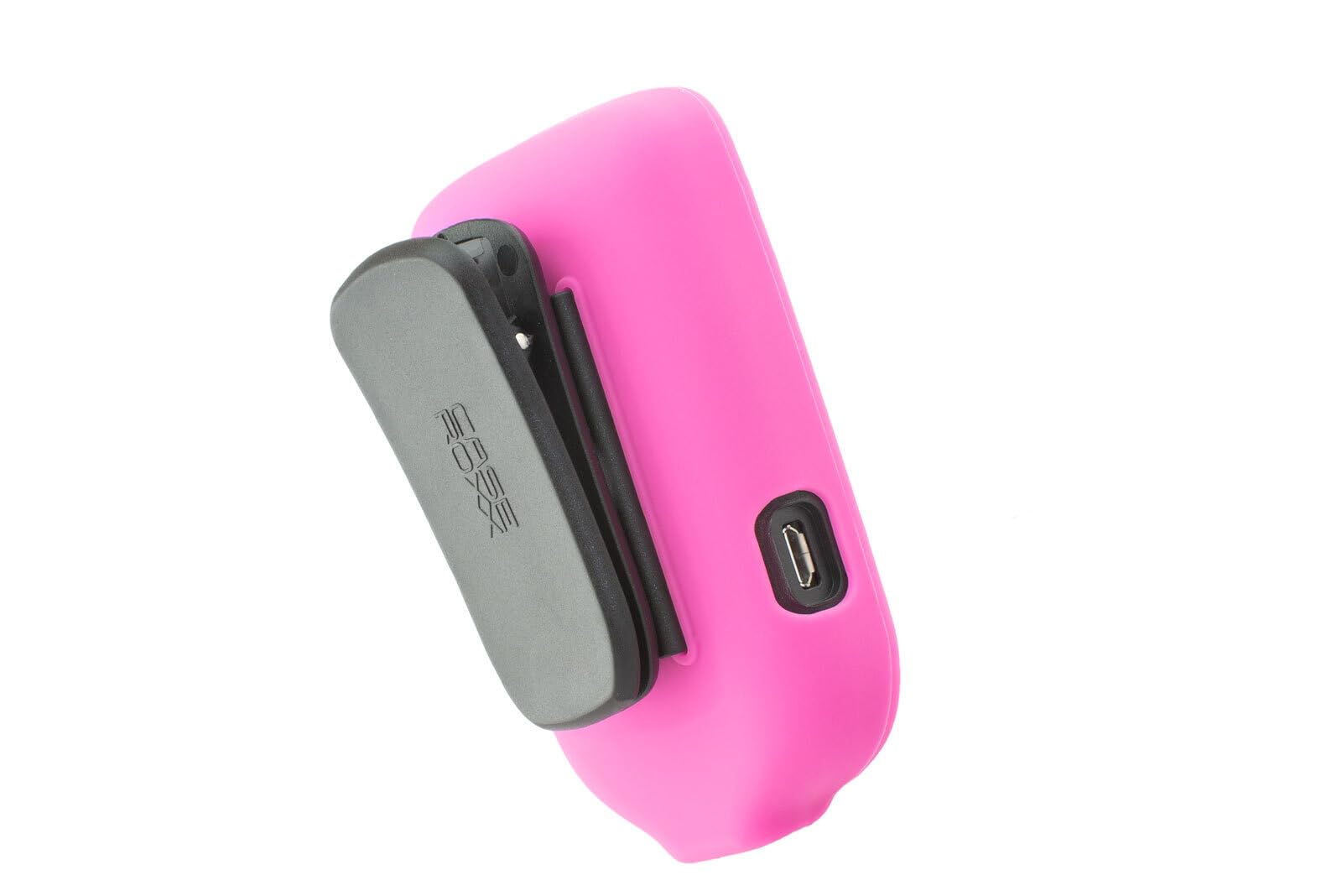 caseroxx Custodia in silicone compatibile con Freestyle Libre 3 da silicone, borsa con e senza clip da cintura in fucsia