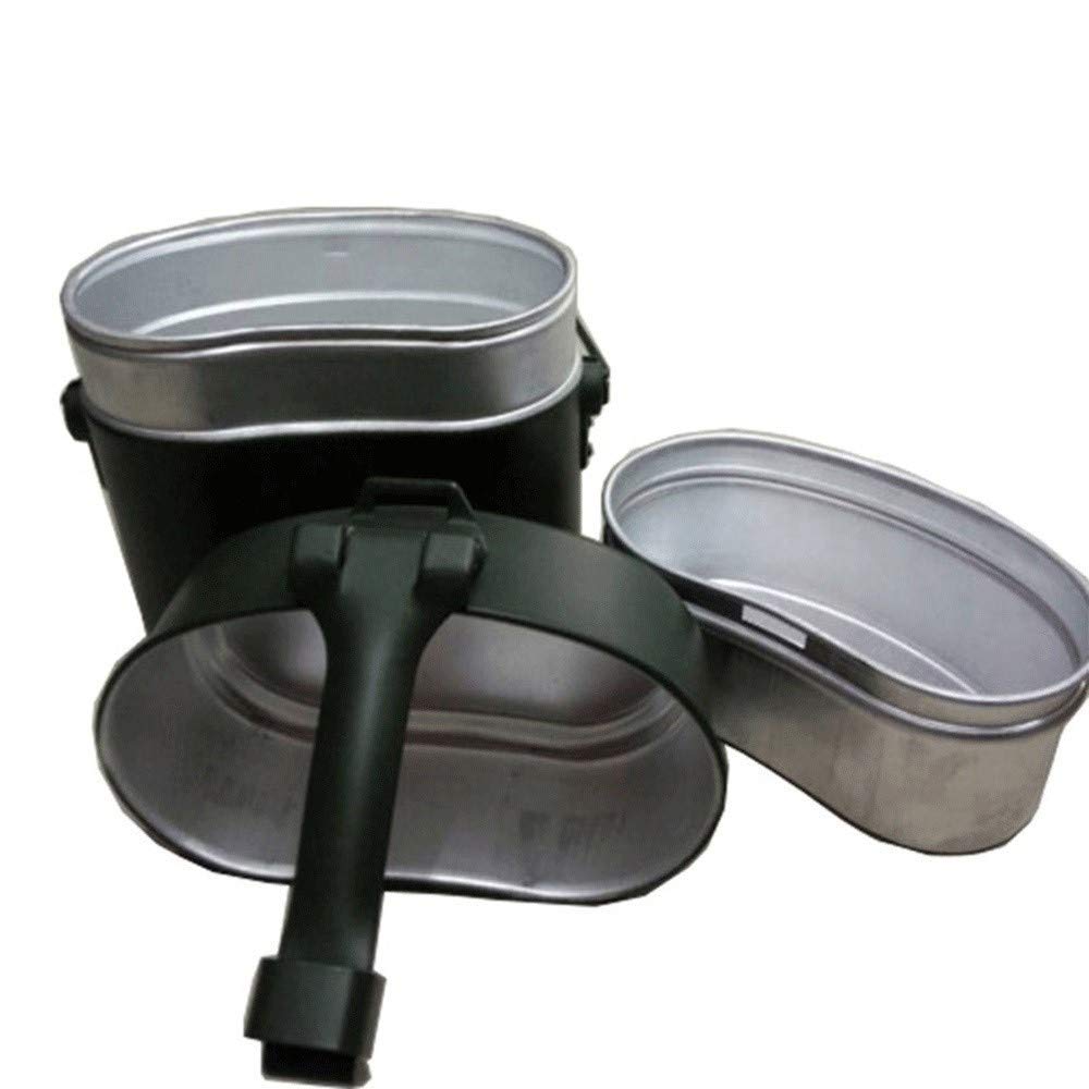 Pudełko na lunch dla dorosłych, pudełka bento, aluminiowe pudełko na lunch, metalowy pojemnik na żywność, pudełko na przekąski, 3-poziomowe przegródki Bento pudełka dla mężczyzn i kobiet, na