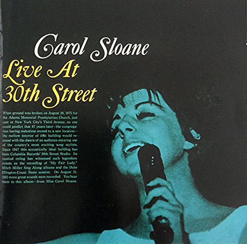 CAROL SLOANE - Live At 30th Street - CD