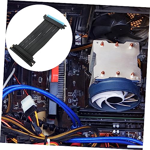 Cable de extensión PCIe de 90 grados para solucionar la falta de espacio de GPU en torres 6