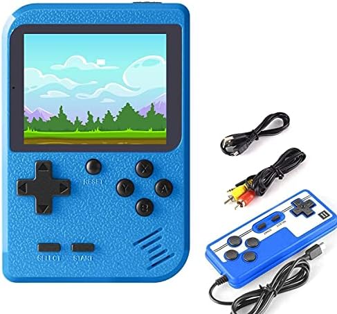 EtparkK Console di Gioco Portatile, Console retrò del Gioco con 400 Giochi Classici, Console di Gioco Retro IPS Classico da 2,8 Pollici con Carica USB per Bambini Adulti