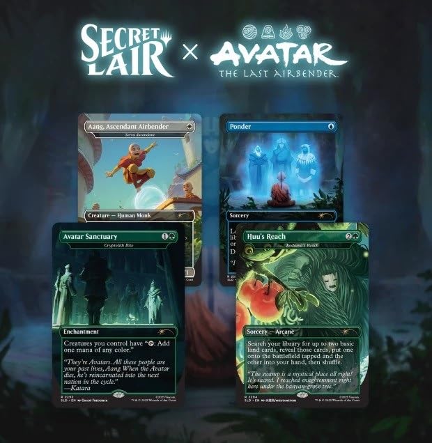Magic The Gathering Secret Lair x Avatar: The Last Airbender | Molto da imparare (non laminato)