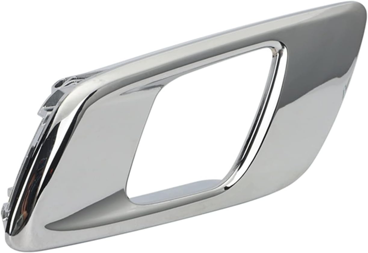 Car Interior Door Handle For Ford Pickup For Ranger For Mazda Bt50 2012-2019 For Everest 2015-2019 Car Door Inner Handle Silver And Chrome Inner Door Handle (Color : Chrome L)