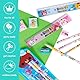 THE TWIDDLERS - 40 Kinder Schreibwaren-Sets, 20 Rosa & 20 Blau - Enthält zwei Bleistifte, Lineal, Anspitzer & Radiergummi - Multipack Perfekte Party-Taschenfüller für Kinder