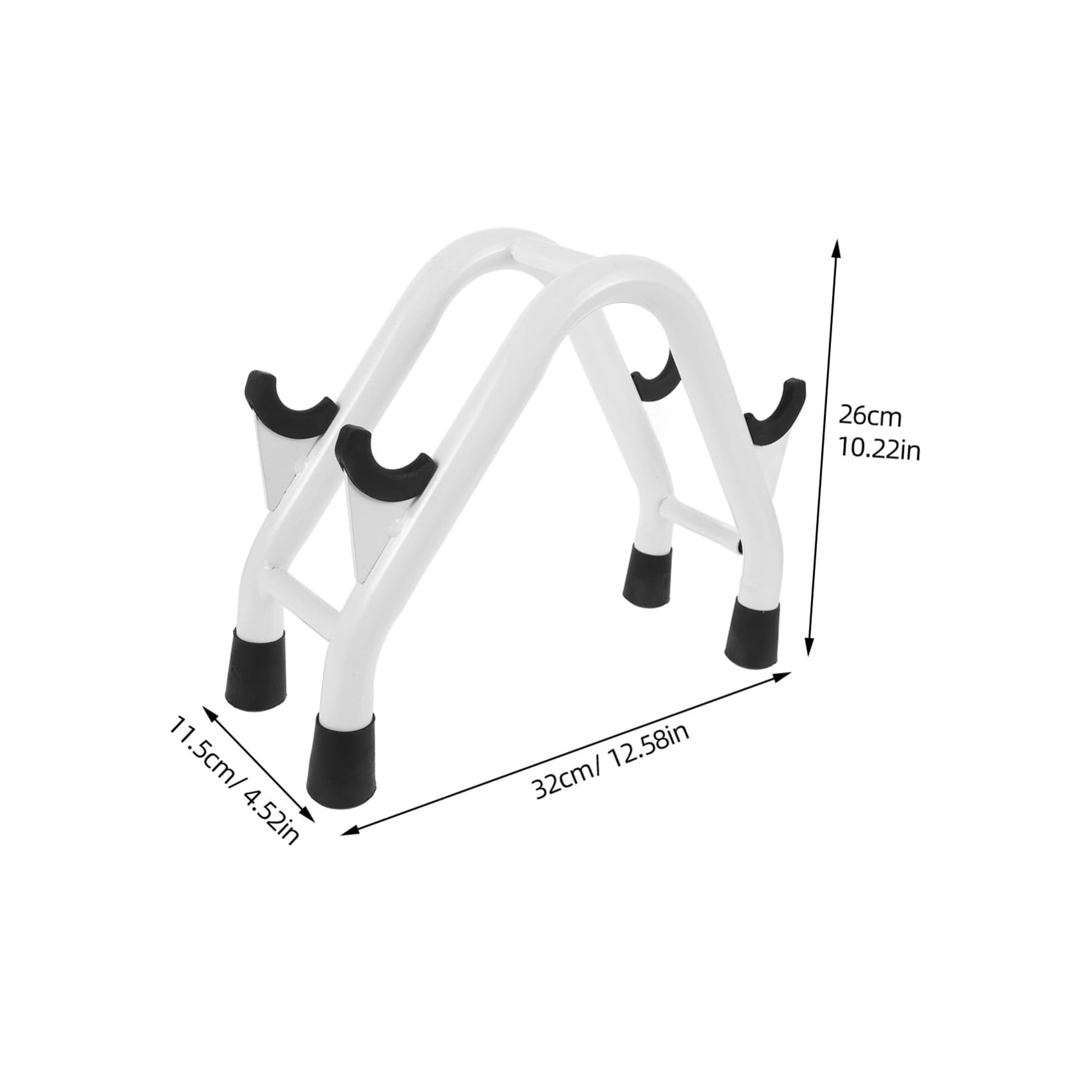 Abaodam Soporte para Mancuernas de Hierro Resistente y Ligero con Base Estable Antideslizante para Gimnasio Casa Soporte Vertical para Pesas y Accesorios de Entrenamiento