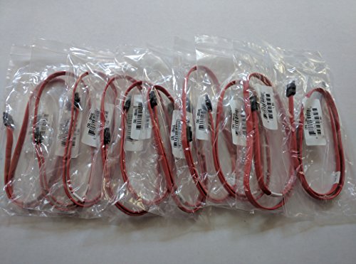 Marca nueva LOT DE 10 Cable de datos SATA 24 '2 ft Amphenol