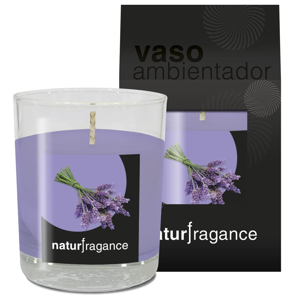 Flower - Vaso de Vela Aromática | Aroma Lavanda Relajante | Uso en Interiores y Exteriores | Diseño Elegante y Multicolor | Pack de 3 Velas, Cera, Multicolor