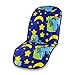 Ideas on Skin Copriseduta Passeggino Universale Imbottita, Cuscino Seggiolino Auto Pieghevole, Materassino Riduttore Seggiolone Infanzia, Protezione Sediolone pappa, Pad Unicorni Blu